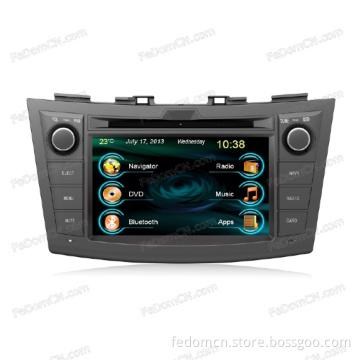 Radio DVD Player GPS Navigation Blueooth Stereo Headunit Autoradio for Suzuki Swift (C7076SS)